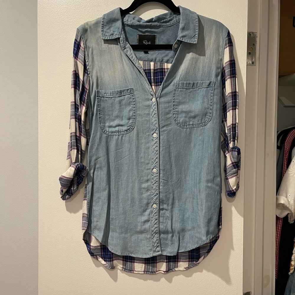 Rails Harper Denim Button Down - image 2